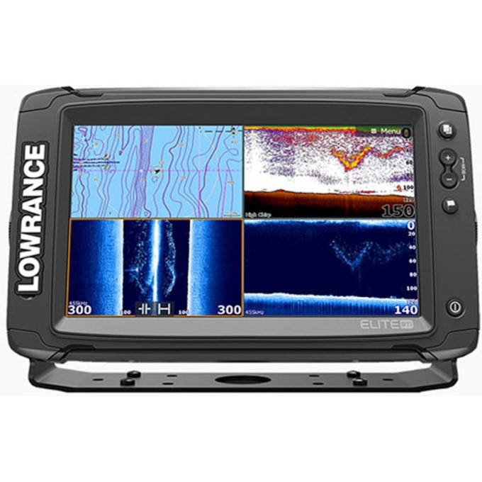 Эхолот-картплоттер LOWRANCE Elite-9 Ti Mid/High CHIRP с датчиком TotalScan 000-14519-001